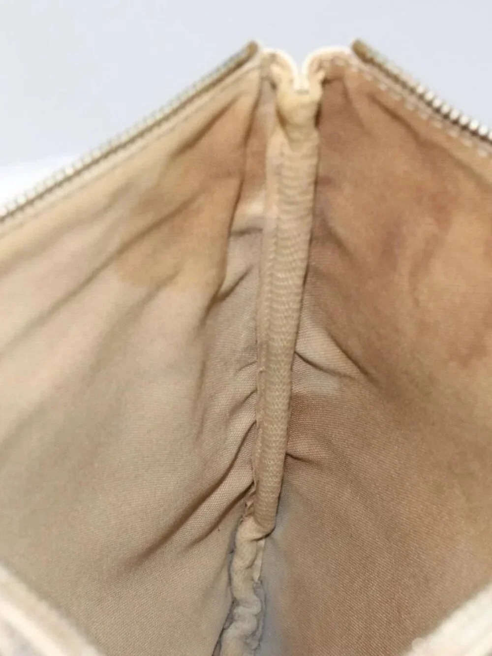 LOUIS VUITTON Damier Azur Pochette Bosphore Shoulder Bag N51112 LV Auth BA7009 - Picture 12 of 16